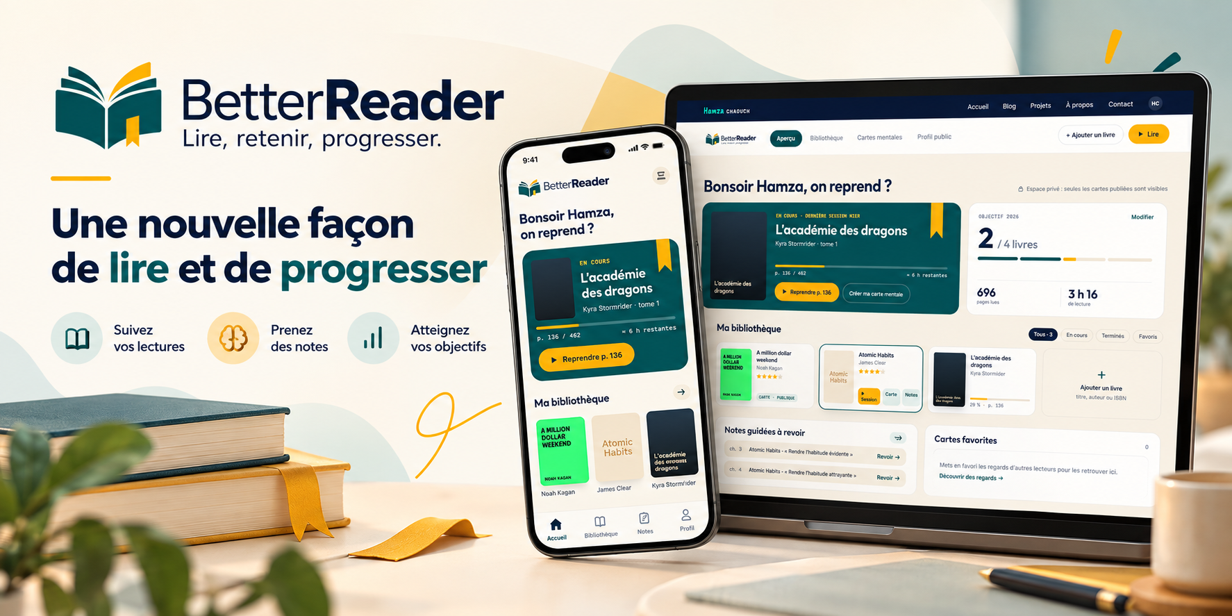 BetterReader : arrête d'oublier les livres que tu as lus